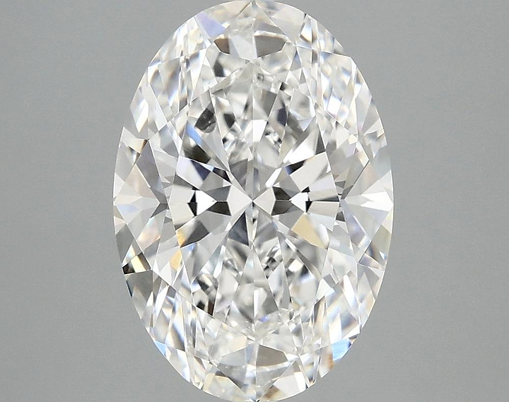 3.08 Carat Oval Shaped Ideal Cut VVS2 IGI Certified Lab Grown Diamond