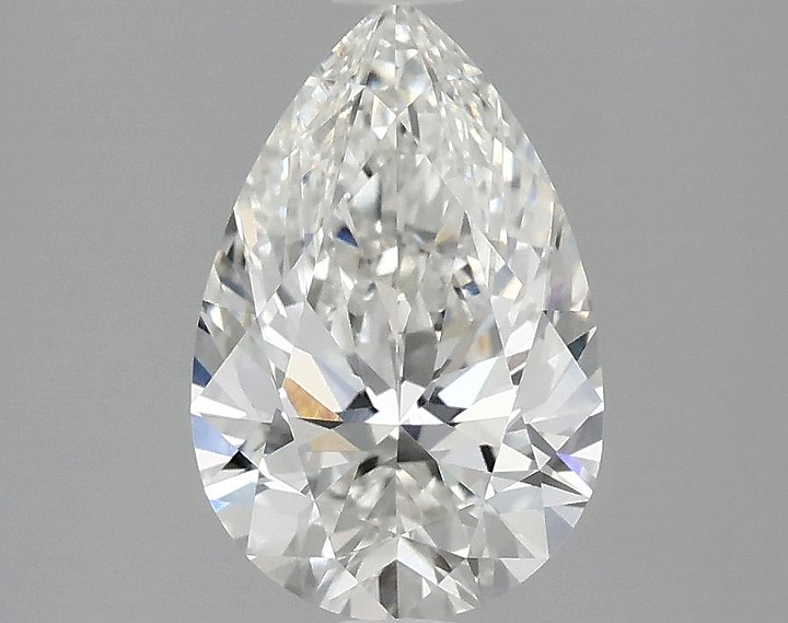 2.01 Carat Pear Shaped Excellent Cut VVS1 IGI Certified Lab Grown Diamond