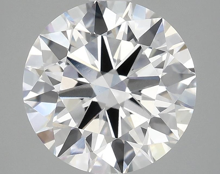 3.08 Carat Round Shaped Excellent Cut VS1 IGI Certified Lab Grown Diamond