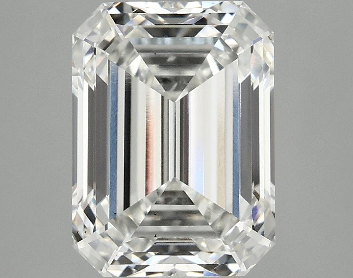 3.53 Carat Emerald Shaped Excellent Cut VS2 IGI Certified Lab Grown Diamond