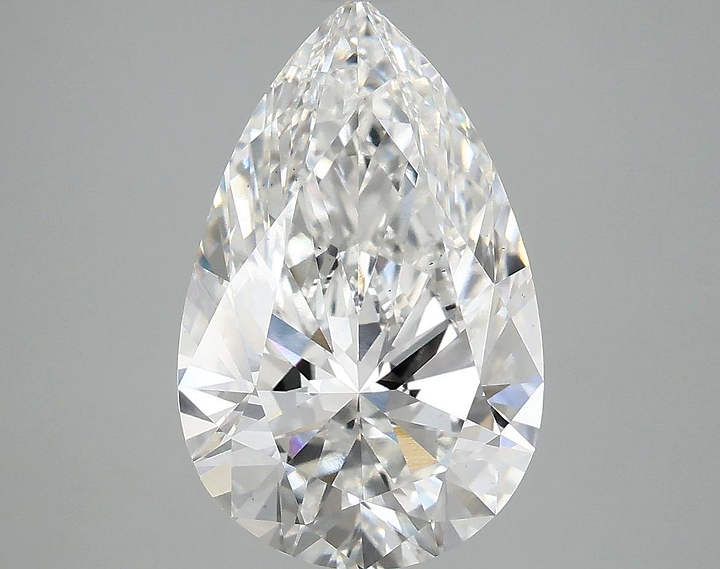 4.03 Carat Pear Shaped Ideal Cut VS2 IGI Certified Lab Grown Diamond