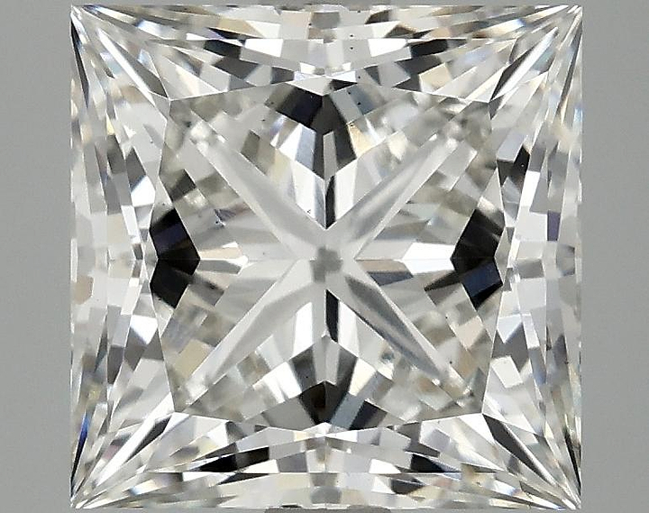4.06 Carat Princess Shaped Ideal Cut VS2 IGI Certified Lab Grown Diamond