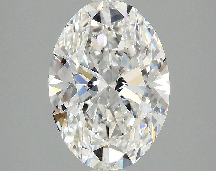 2.05 Carat Oval Shaped Ideal Cut VVS2 IGI Certified Lab Grown Diamond