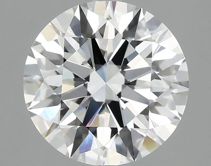 2.57 Carat Round Shaped Ideal Cut VVS2 IGI Certified Lab Grown Diamond