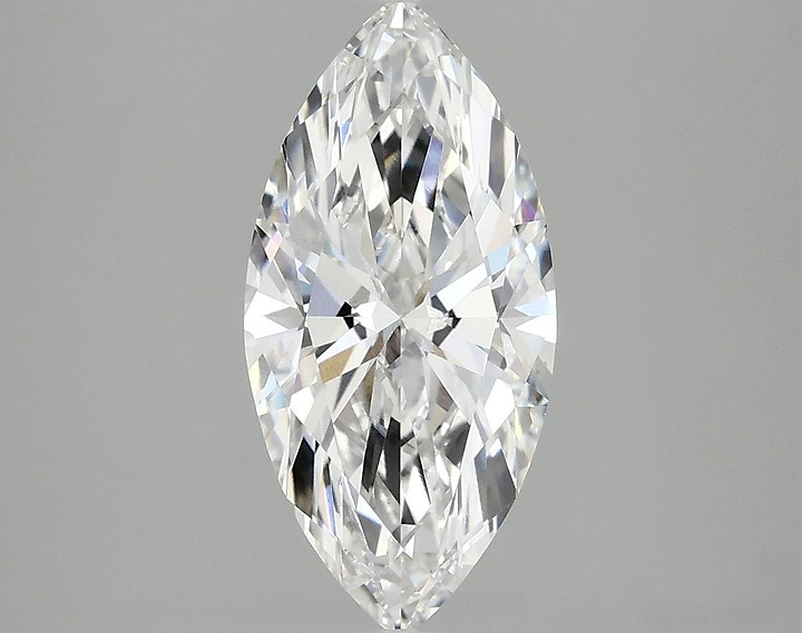 1.91 Carat Marquise Shaped Excellent Cut VVS2 IGI Certified Lab Grown Diamond