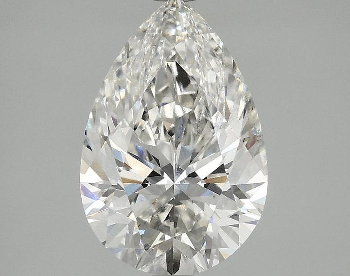 2.56 Carat Pear Shaped Excellent Cut VS2 IGI Certified Lab Grown Diamond
