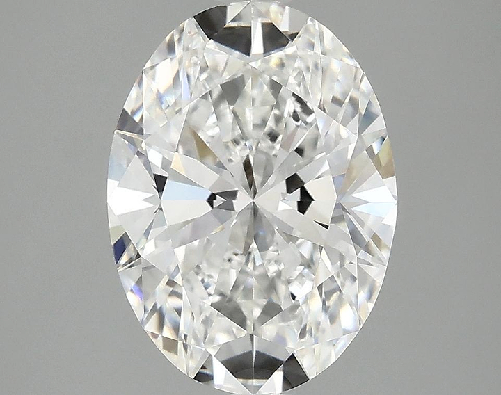 3.06 Carat Oval Shaped Excellent Cut VVS2 IGI Certified Lab Grown Diamond