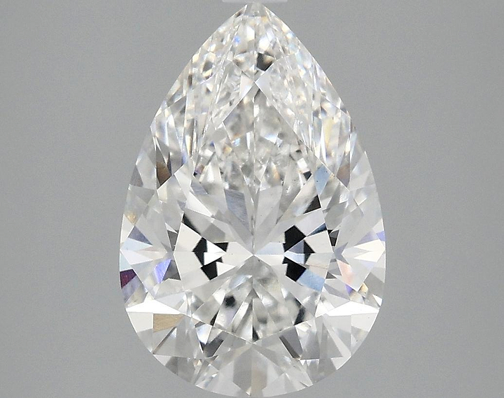3.06 Carat Pear Shaped Excellent Cut VS1 IGI Certified Lab Grown Diamond