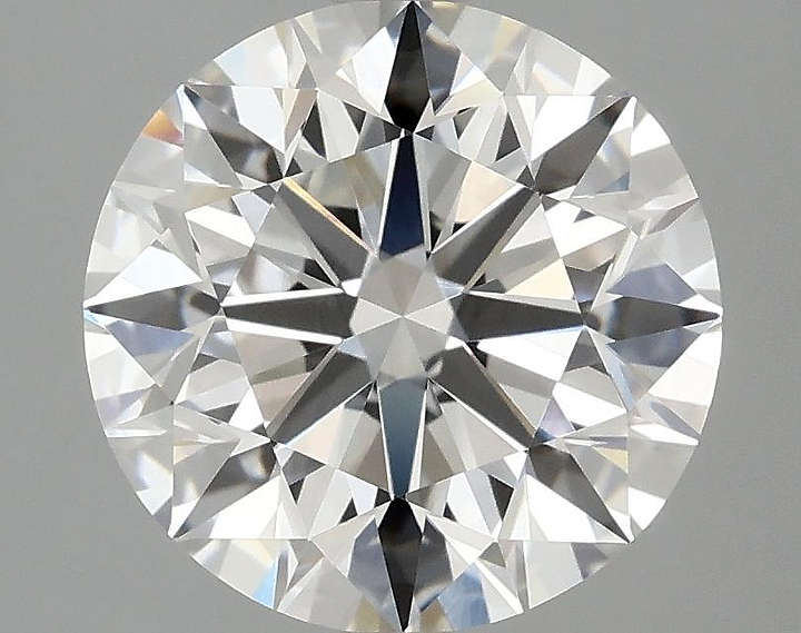 3.1 Carat Round Shaped Excellent Cut VVS2 IGI Certified Lab Grown Diamond