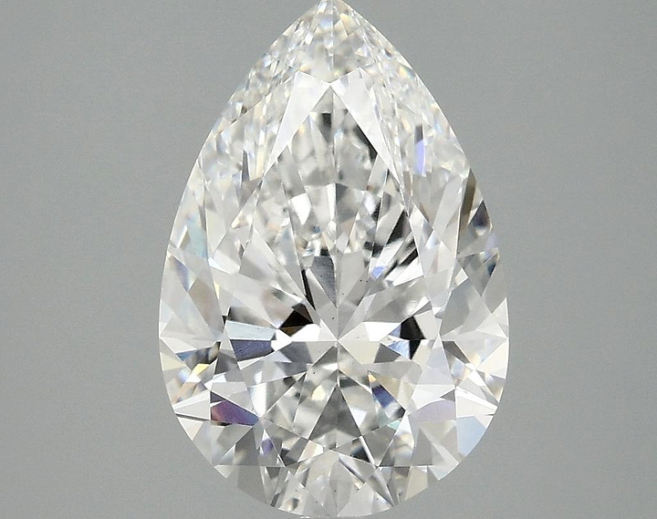 3.05 Carat Pear Shaped Excellent Cut VS1 IGI Certified Lab Grown Diamond