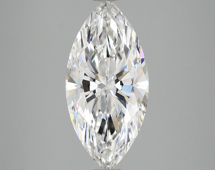 3.07 Carat Marquise Shaped Excellent Cut VVS2 IGI Certified Lab Grown Diamond