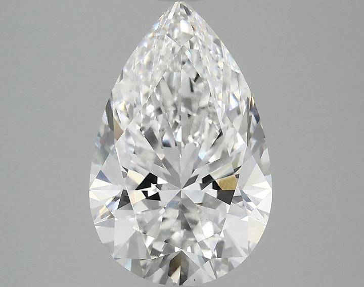 3.04 Carat Pear Shaped Ideal Cut VS1 IGI Certified Lab Grown Diamond