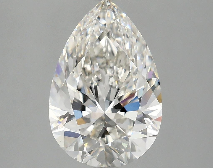 3.04 Carat Pear Shaped Excellent Cut VS1 IGI Certified Lab Grown Diamond