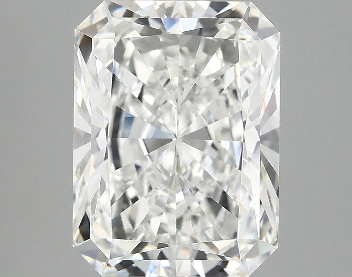 3.47 Carat Radiant Shaped Excellent Cut VVS2 IGI Certified Lab Grown Diamond