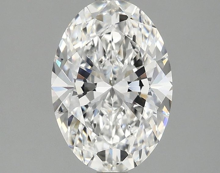 2.09 Carat Oval Shaped Ideal Cut VVS2 IGI Certified Lab Grown Diamond