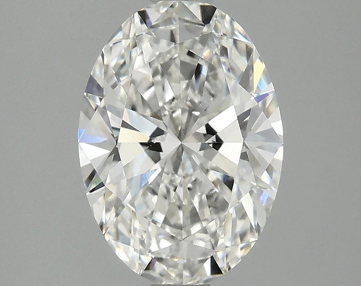 2.05 Carat Oval Shaped Ideal Cut VVS2 IGI Certified Lab Grown Diamond