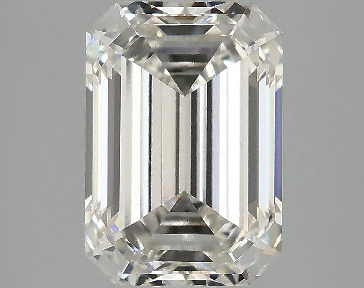 3.1 Carat Emerald Shaped Ideal Cut VVS2 IGI Certified Lab Grown Diamond
