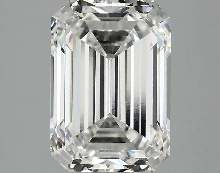 3.09 Carat Emerald Shaped Ideal Cut VS1 IGI Certified Lab Grown Diamond
