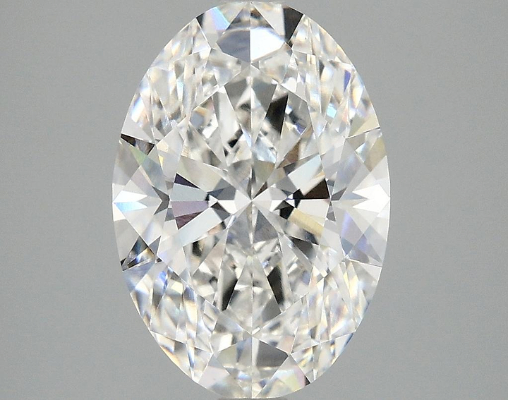 3.08 Carat Oval Shaped Ideal Cut VVS2 IGI Certified Lab Grown Diamond