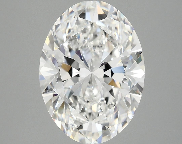 4.1 Carat Oval Shaped Excellent Cut VVS2 IGI Certified Lab Grown Diamond