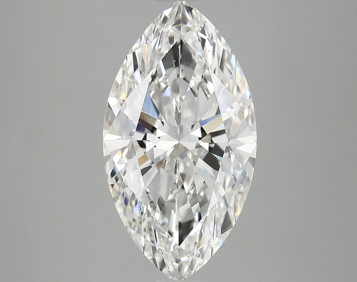 2.98 Carat Marquise Shaped Excellent Cut VS2 IGI Certified Lab Grown Diamond