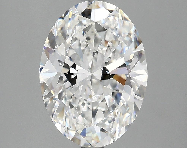3.08 Carat Oval Shaped Excellent Cut VVS2 IGI Certified Lab Grown Diamond