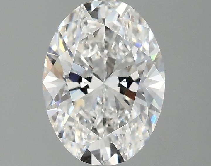1.5 Carat Oval Shaped Excellent Cut VVS2 IGI Certified Lab Grown Diamond