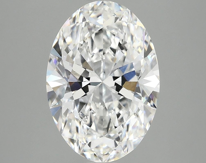 3.1 Carat Oval Shaped Ideal Cut VVS2 IGI Certified Lab Grown Diamond