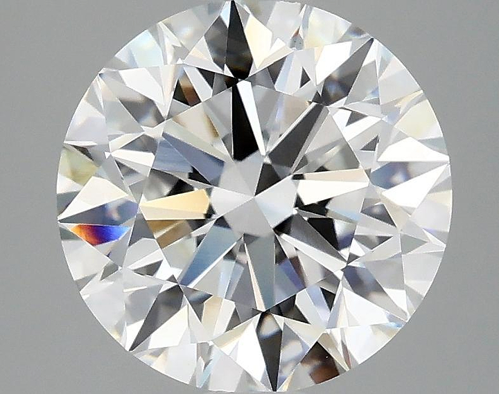 3.1 Carat Round Shaped Excellent Cut VVS2 IGI Certified Lab Grown Diamond
