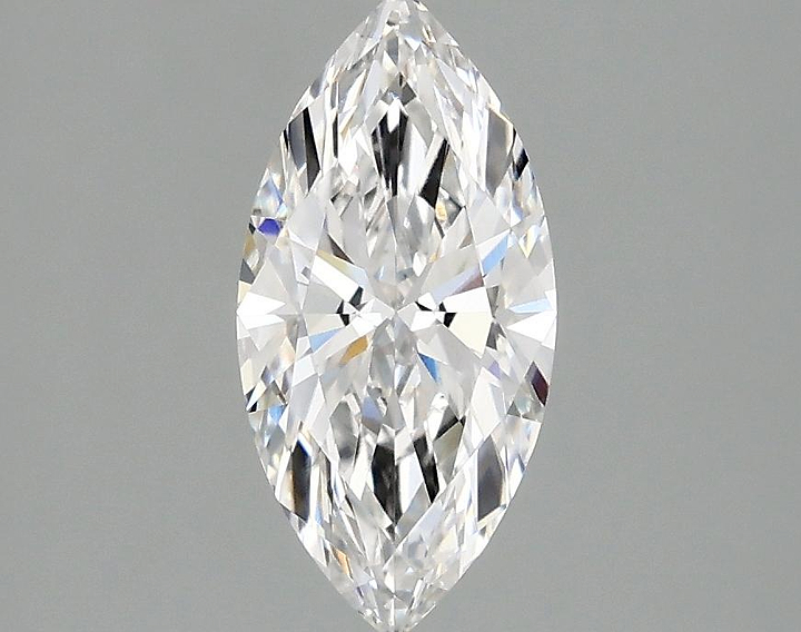 0.97 Carat Marquise Shaped Ideal Cut VVS2 IGI Certified Lab Grown Diamond