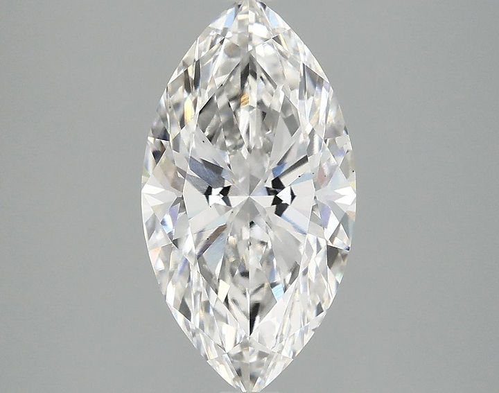 2.46 Carat Marquise Shaped Excellent Cut VS2 IGI Certified Lab Grown Diamond