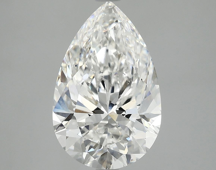 4.02 Carat Pear Shaped Ideal Cut VS1 IGI Certified Lab Grown Diamond