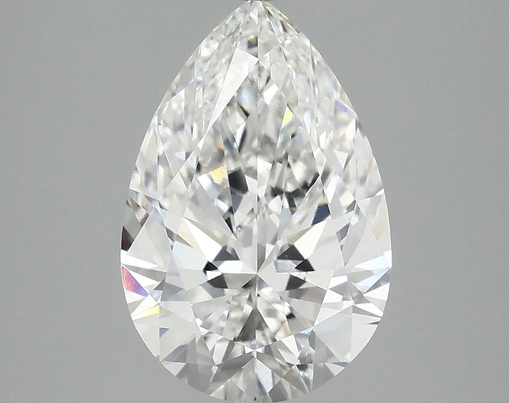 3.02 Carat Pear Shaped Excellent Cut VS1 IGI Certified Lab Grown Diamond