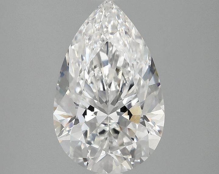 3.08 Carat Pear Shaped Ideal Cut VS1 IGI Certified Lab Grown Diamond