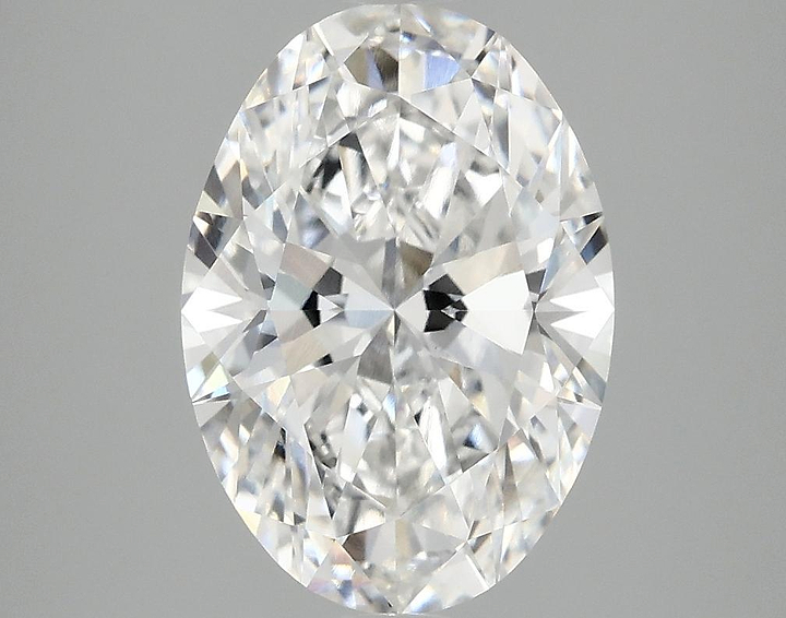 3.04 Carat Oval Shaped Ideal Cut VVS2 IGI Certified Lab Grown Diamond