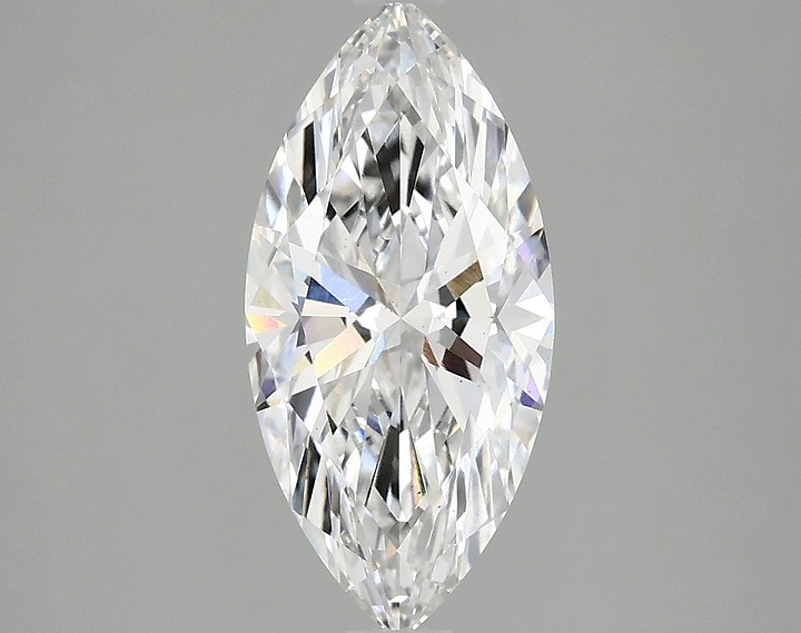 1.94 Carat Marquise Shaped Excellent Cut VS1 IGI Certified Lab Grown Diamond