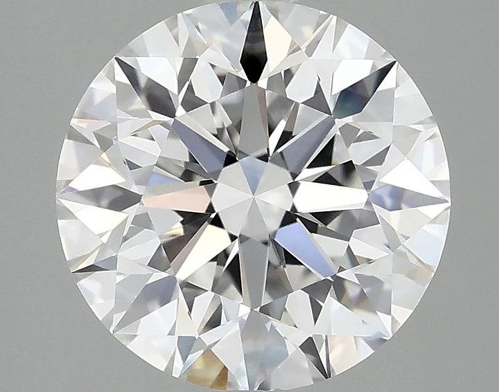 3.1 Carat Round Shaped Excellent Cut VVS2 IGI Certified Lab Grown Diamond