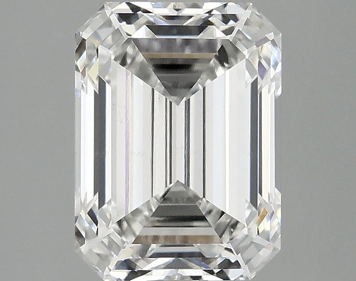 3.08 Carat Emerald Shaped Excellent Cut VS1 IGI Certified Lab Grown Diamond