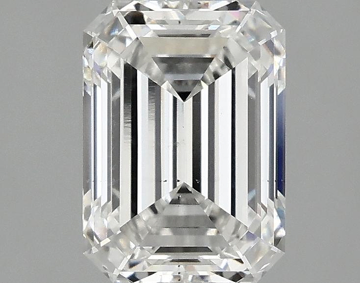 2.1 Carat Emerald Shaped Ideal Cut VS2 IGI Certified Lab Grown Diamond