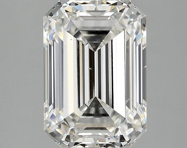 2.99 Carat Emerald Shaped Ideal Cut VS2 IGI Certified Lab Grown Diamond