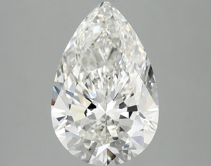 2.52 Carat Pear Shaped Ideal Cut VS1 IGI Certified Lab Grown Diamond