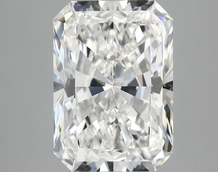 4.05 Carat Radiant Shaped Ideal Cut VVS2 IGI Certified Lab Grown Diamond