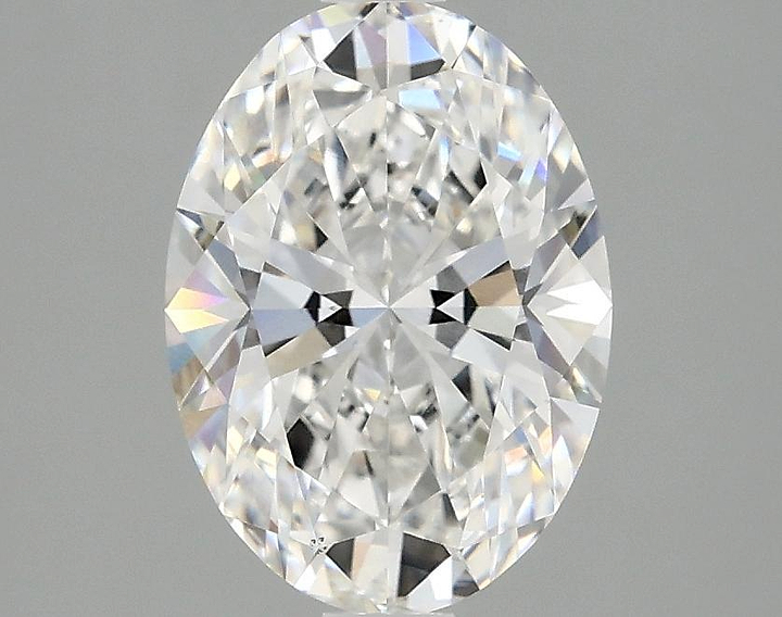 2.1 Carat Oval Shaped Ideal Cut VS1 IGI Certified Lab Grown Diamond