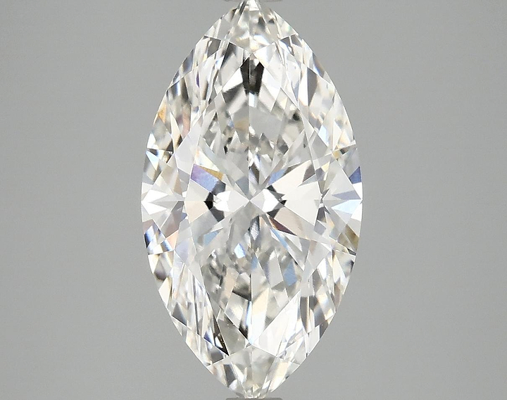 3.1 Carat Marquise Shaped Excellent Cut VVS2 IGI Certified Lab Grown Diamond