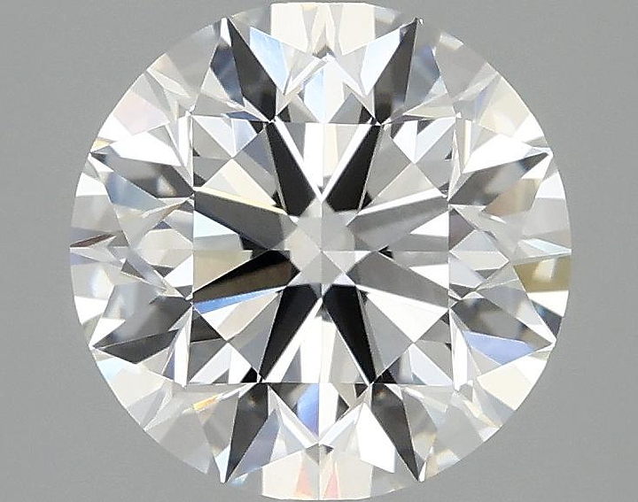 2.53 Carat Round Shaped Excellent Cut VVS2 IGI Certified Lab Grown Diamond