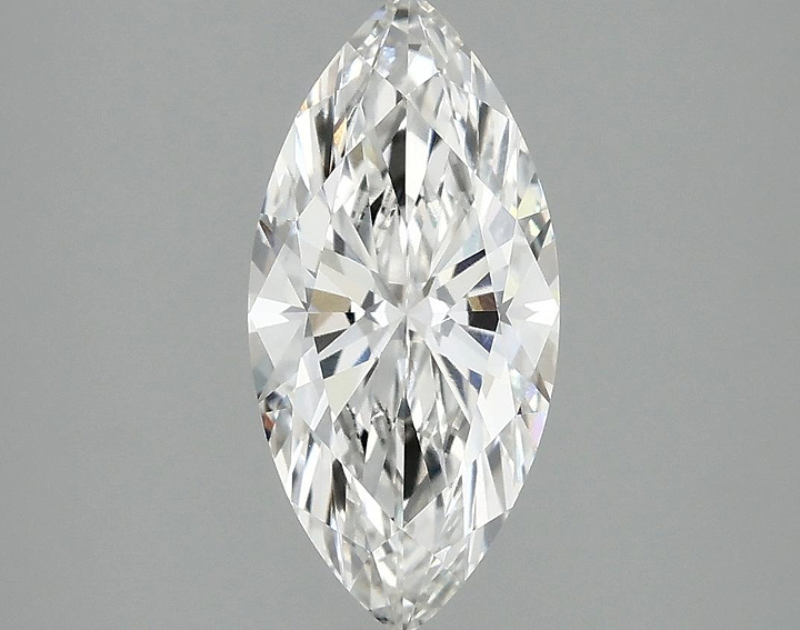 1.86 Carat Marquise Shaped Excellent Cut VVS2 IGI Certified Lab Grown Diamond