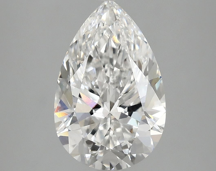 3.05 Carat Pear Shaped Ideal Cut VS1 IGI Certified Lab Grown Diamond