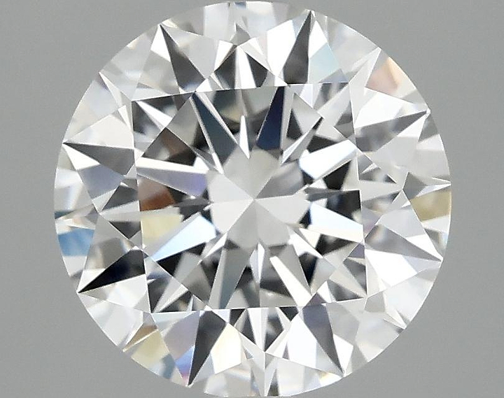 3.06 Carat Round Shaped Ideal Cut VVS2 IGI Certified Lab Grown Diamond