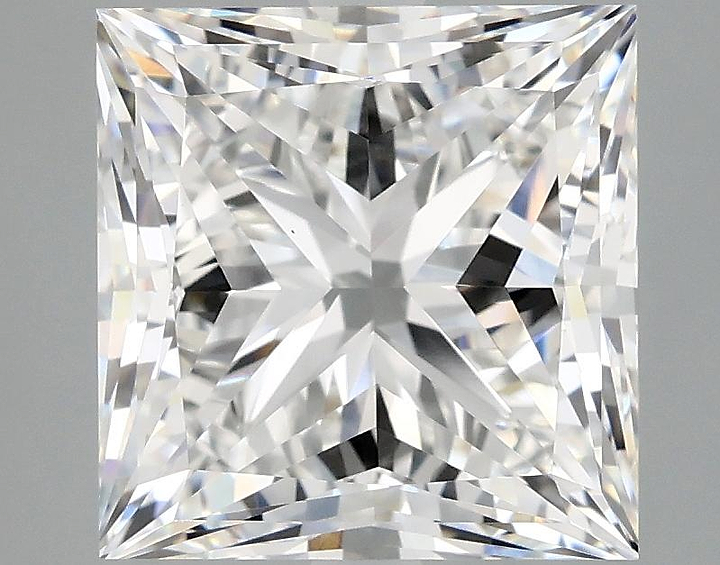 5.0 Carat Princess Shaped Ideal Cut VS1 IGI Certified Lab Grown Diamond