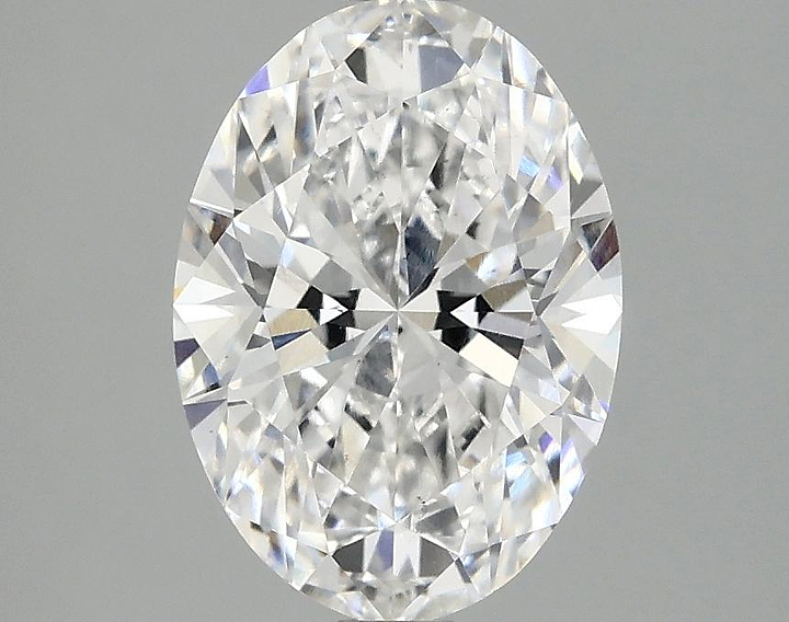 2.1 Carat Oval Shaped Ideal Cut VS2 IGI Certified Lab Grown Diamond